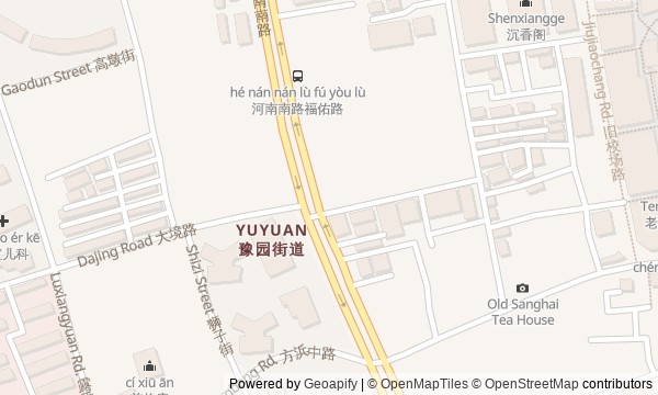 Walk map: Old Shanghai: From the City Wall to Yu Garden