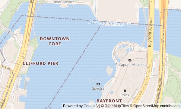 Walk map: Singapore by the Water: from Padang to Gardens by the Bay