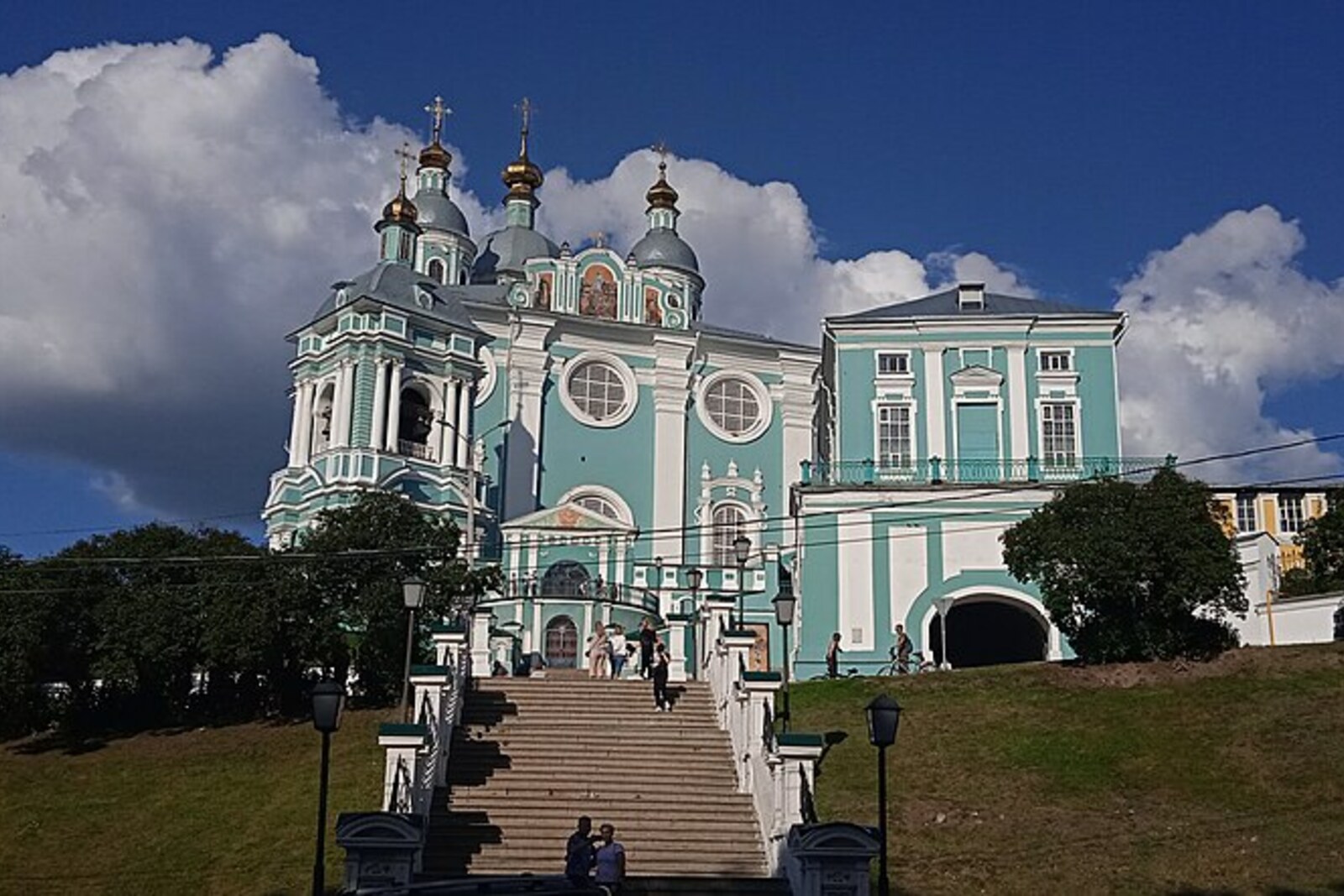Smolensk's Assumption Cathedral on Cathedral Hill.