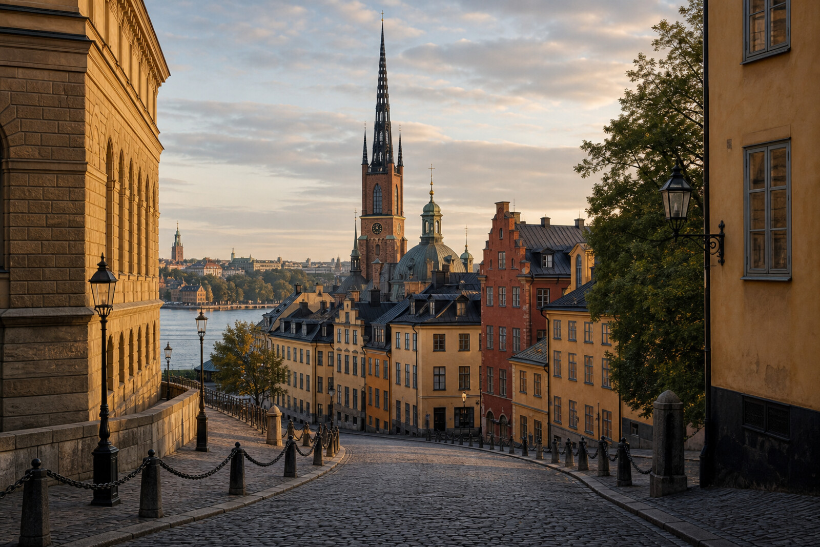 Generated editorial cover image for the “stockholm-gamla-stan-riddarholmen” route