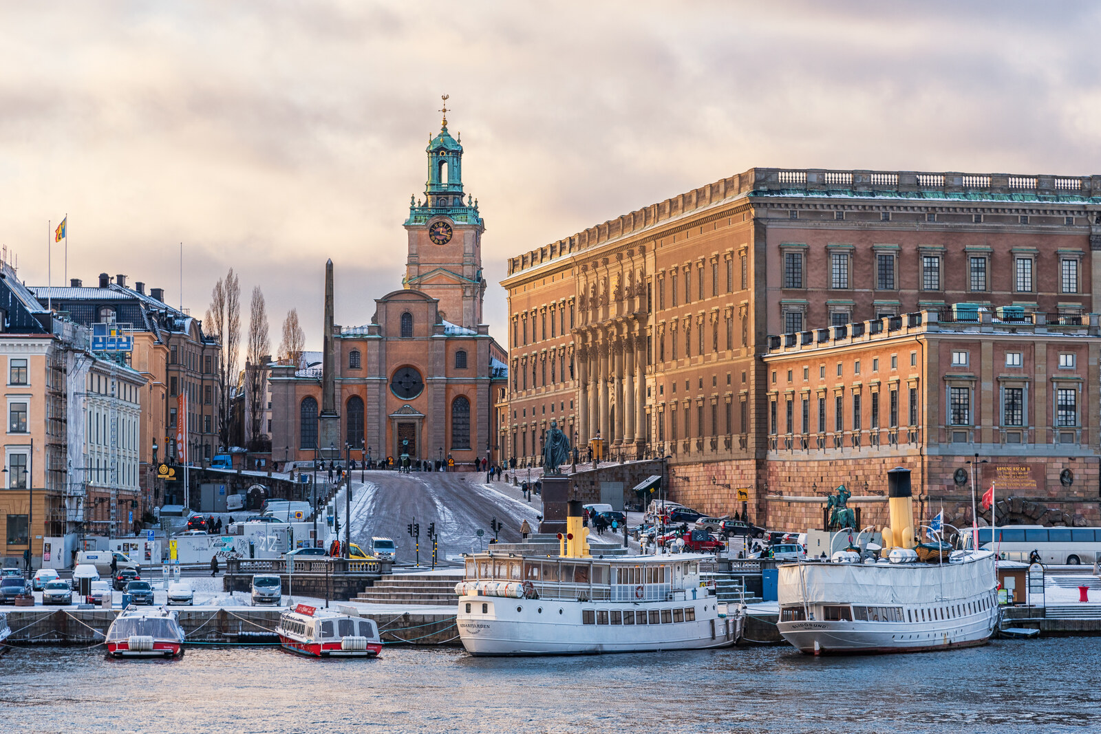 Stockholm Cathedral and the Royal Palace