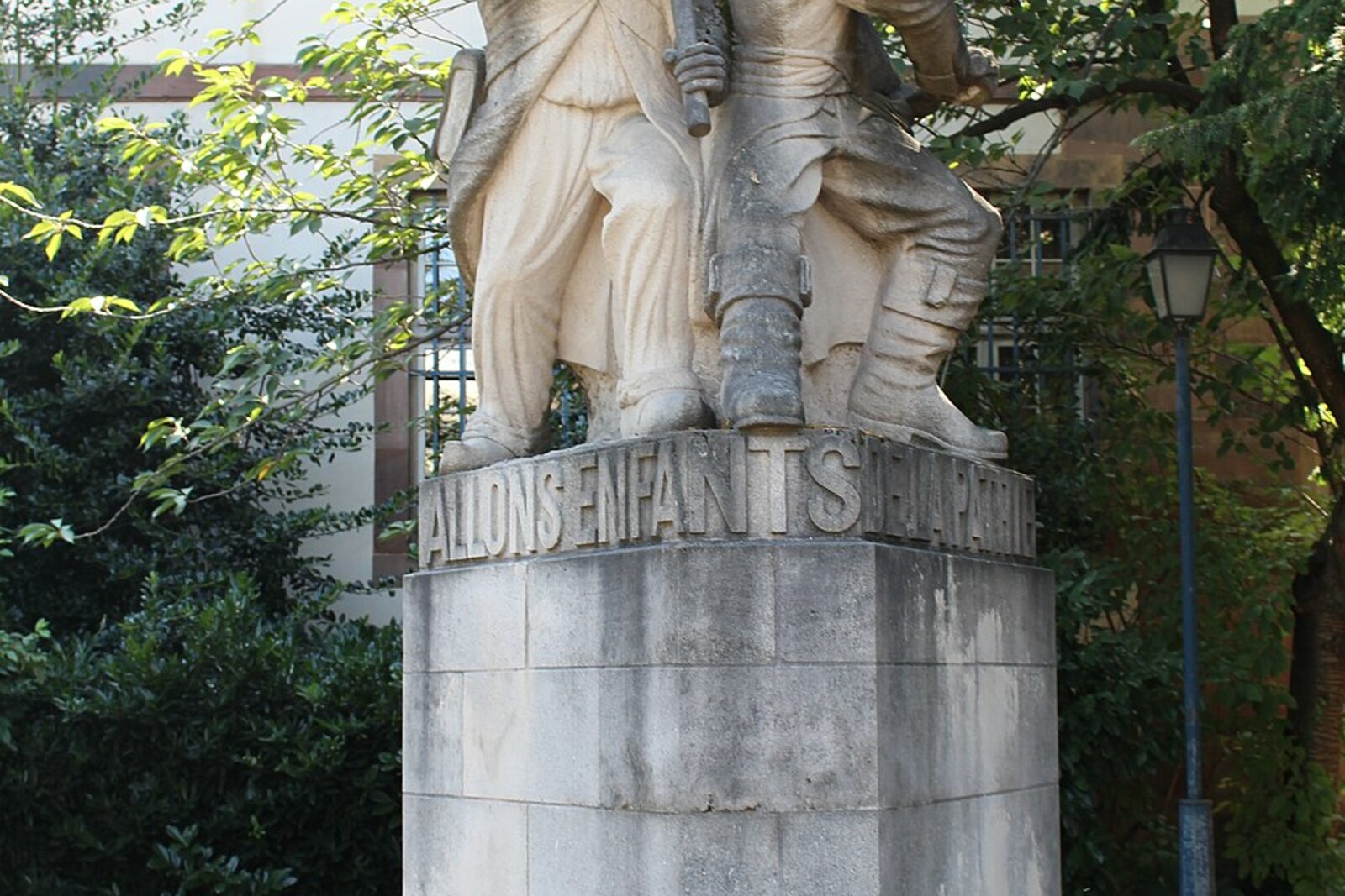 La Marseillaise Monument in Strasbourg.
