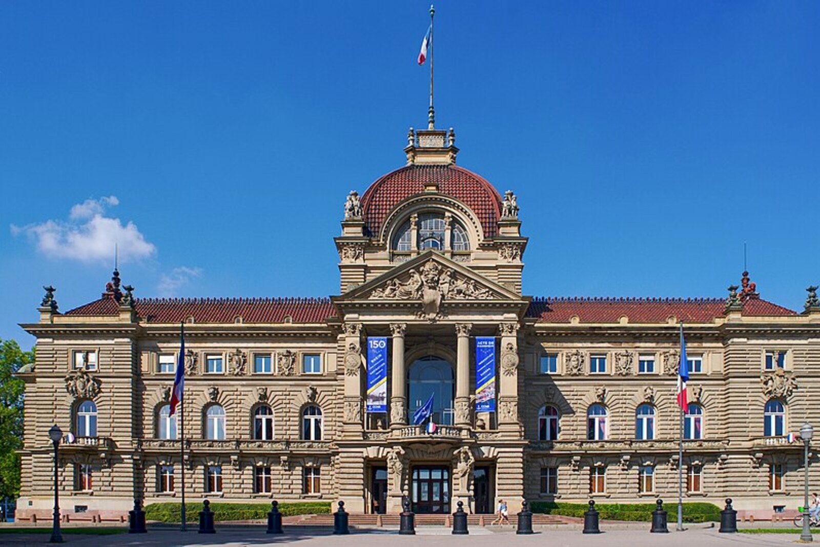 Palais du Rhin in Strasbourg, seen from Place de la République.