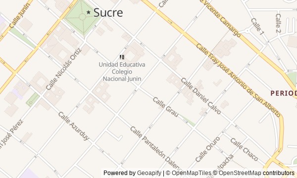 Walk map: White Sucre and the Struggle for the Right to Govern