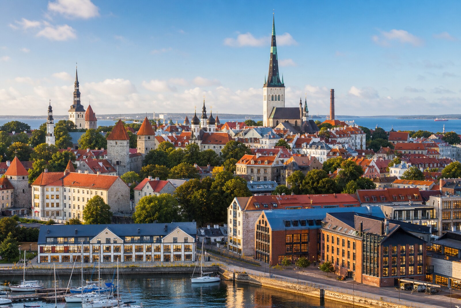 Editorial hero image generated for the city of Tallinn