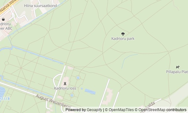 Walk map: Kadriorg: Palaces, Gardens, and Art