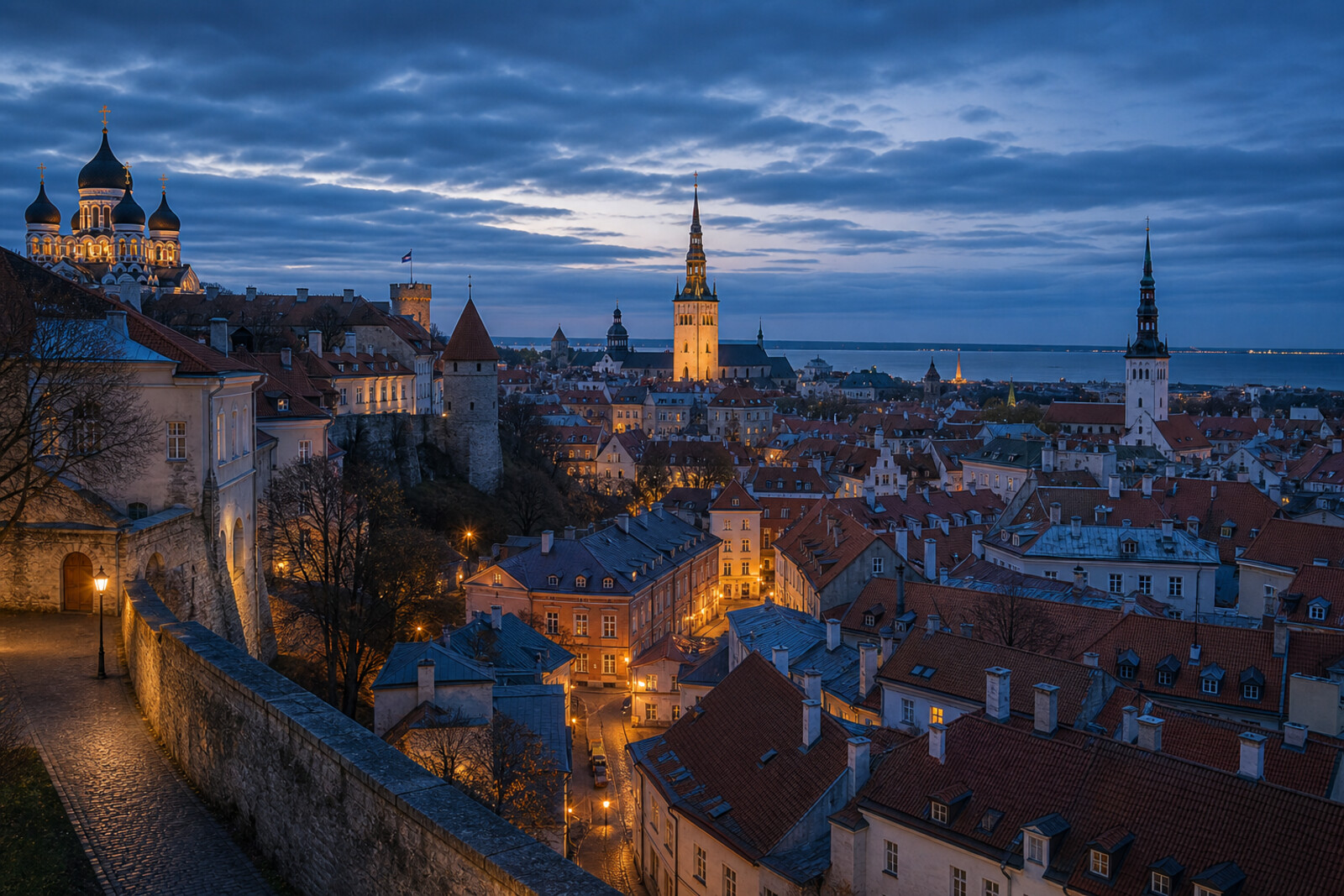 Generated editorial cover image for the “tallinn-old-town-toompea-lower-town” route