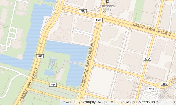 Walk map: Marunouchi and the Imperial Palace: From the Station to Edo Castle