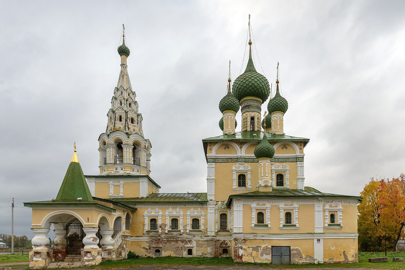 Church of the Nativity of John the Forerunner on the Volga in Uglich.