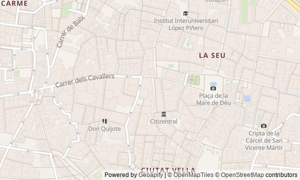 Walk map: Old Valencia: Silk, Markets, and City Power