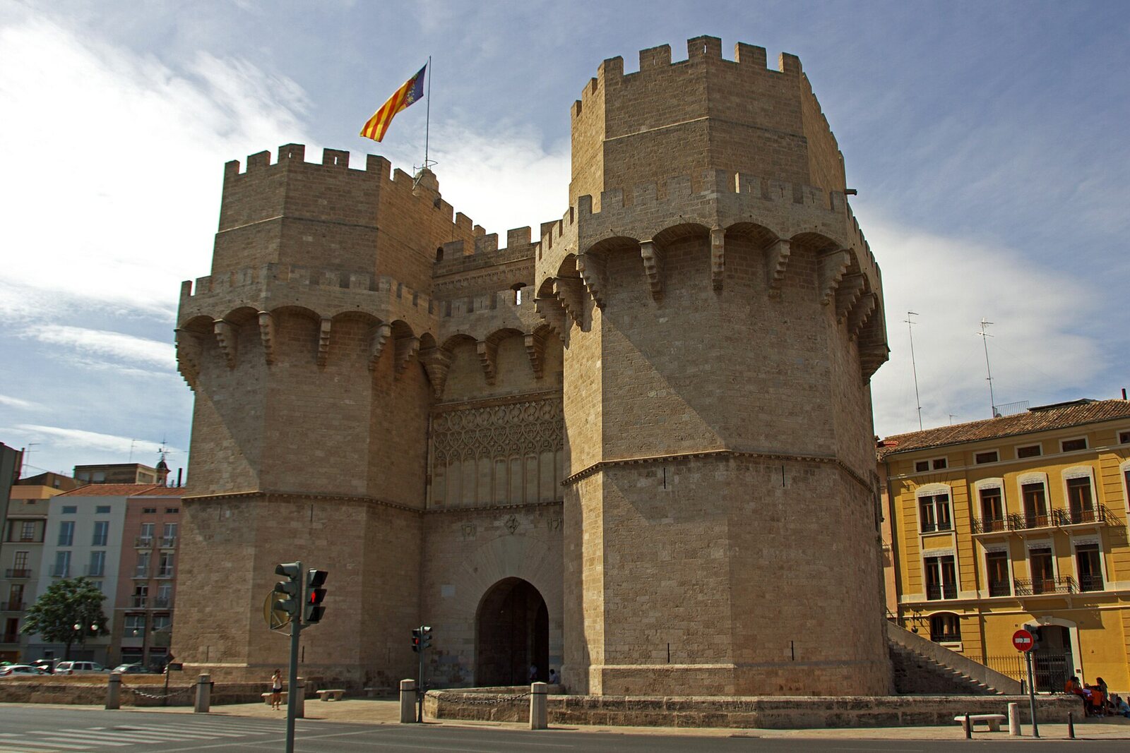 Les tours de Serranos à Valence
