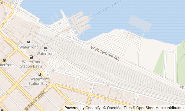 Walk map: Port, Railway, and Gastown