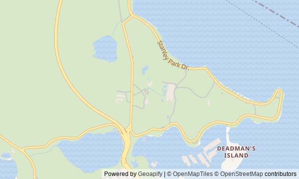 Walk map: Stanley Park Along the Water