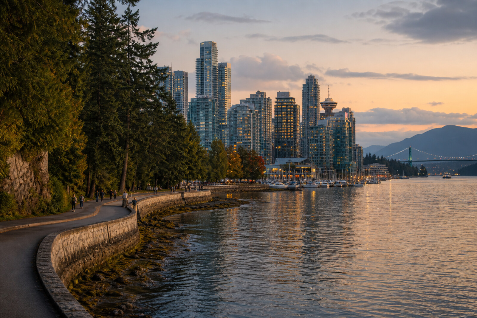 Generated editorial cover image for the “vancouver-stanley-park-seawall-layers” route