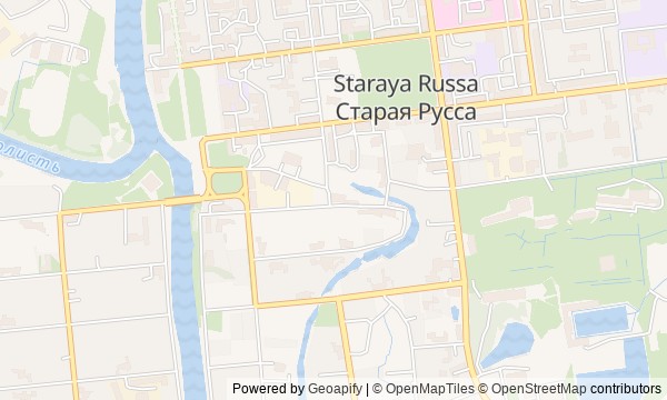 Walk map: Staraya Russa: City, Resort, and Dostoevsky