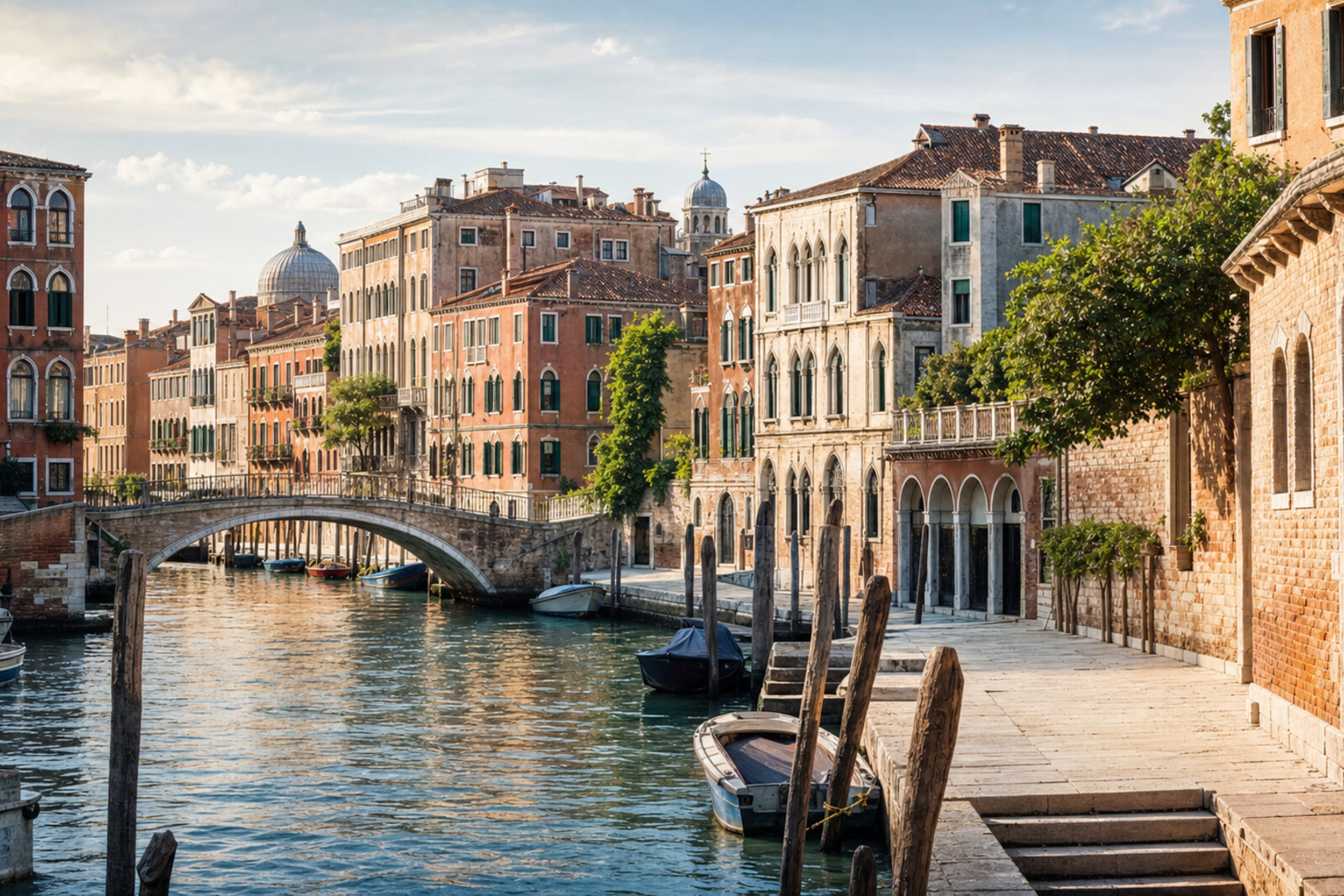 Editorial hero image generated for the city of Venice