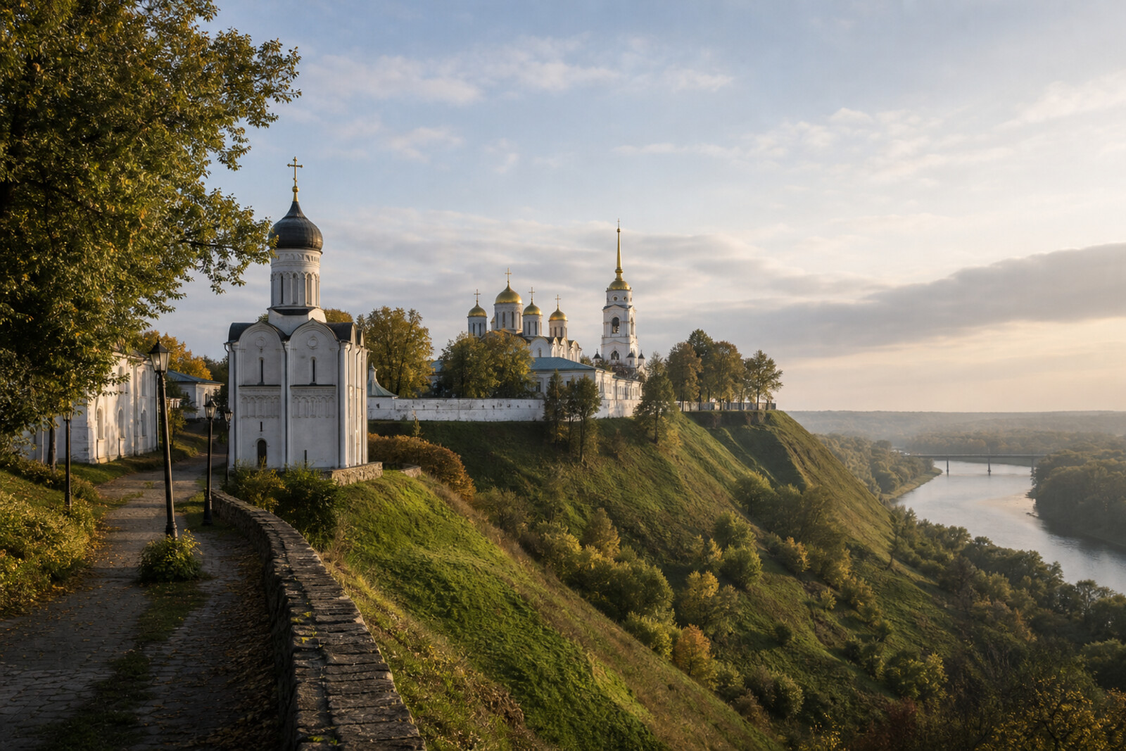 Editorial hero image generated for the city of Vladimir