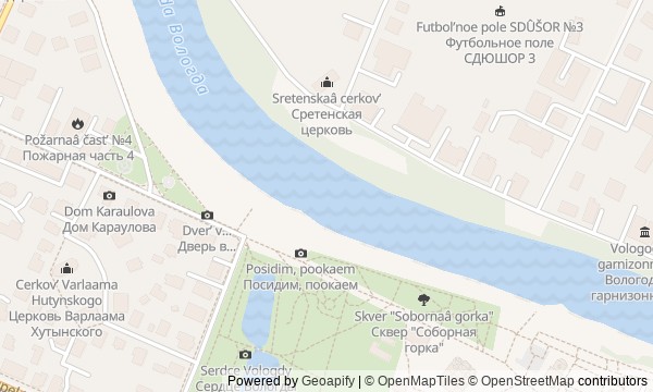 Walk map: Vologda Kremlin Quarter and Old Houses