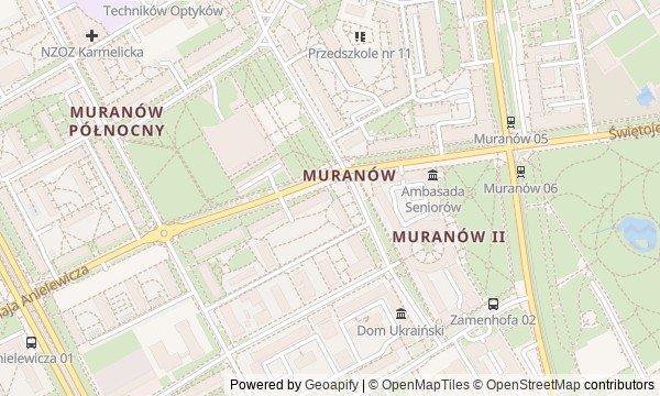 Walk map: Muranów: Jewish Memory and a Postwar Neighborhood