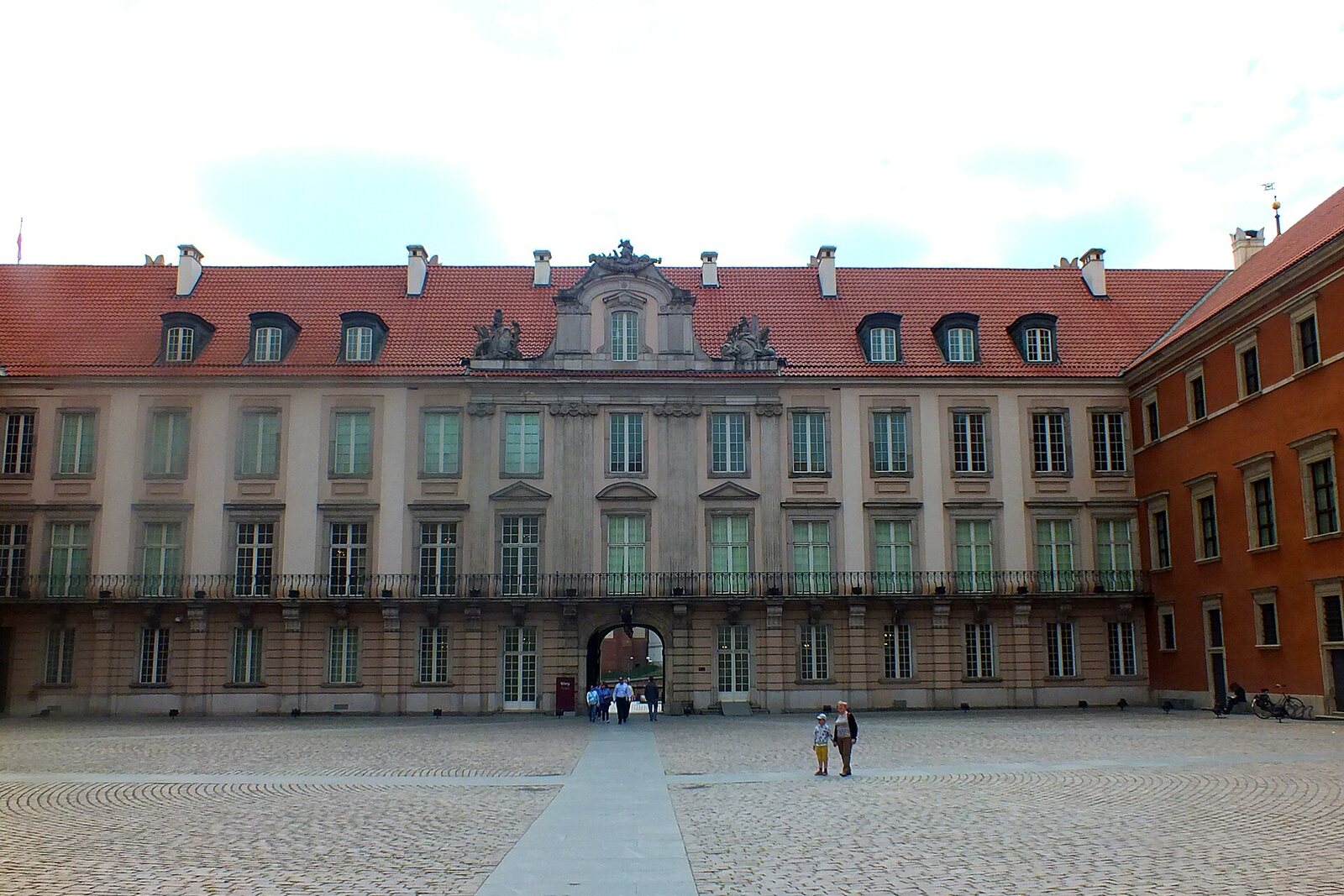 Courtyard of the Royal Castle in Warsaw