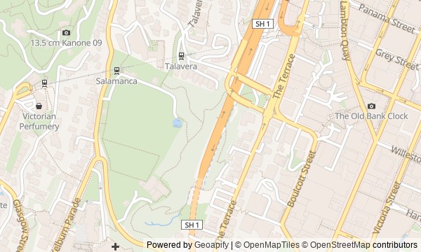 Walk map: Wellington Cable Car and Wellington Botanic Garden ki Paekākā