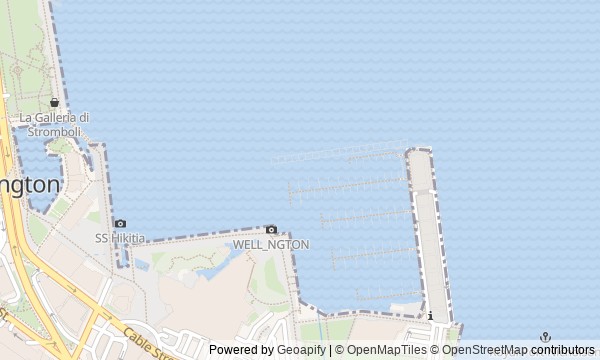 Walk map: Wellington Harbour and Waterfront