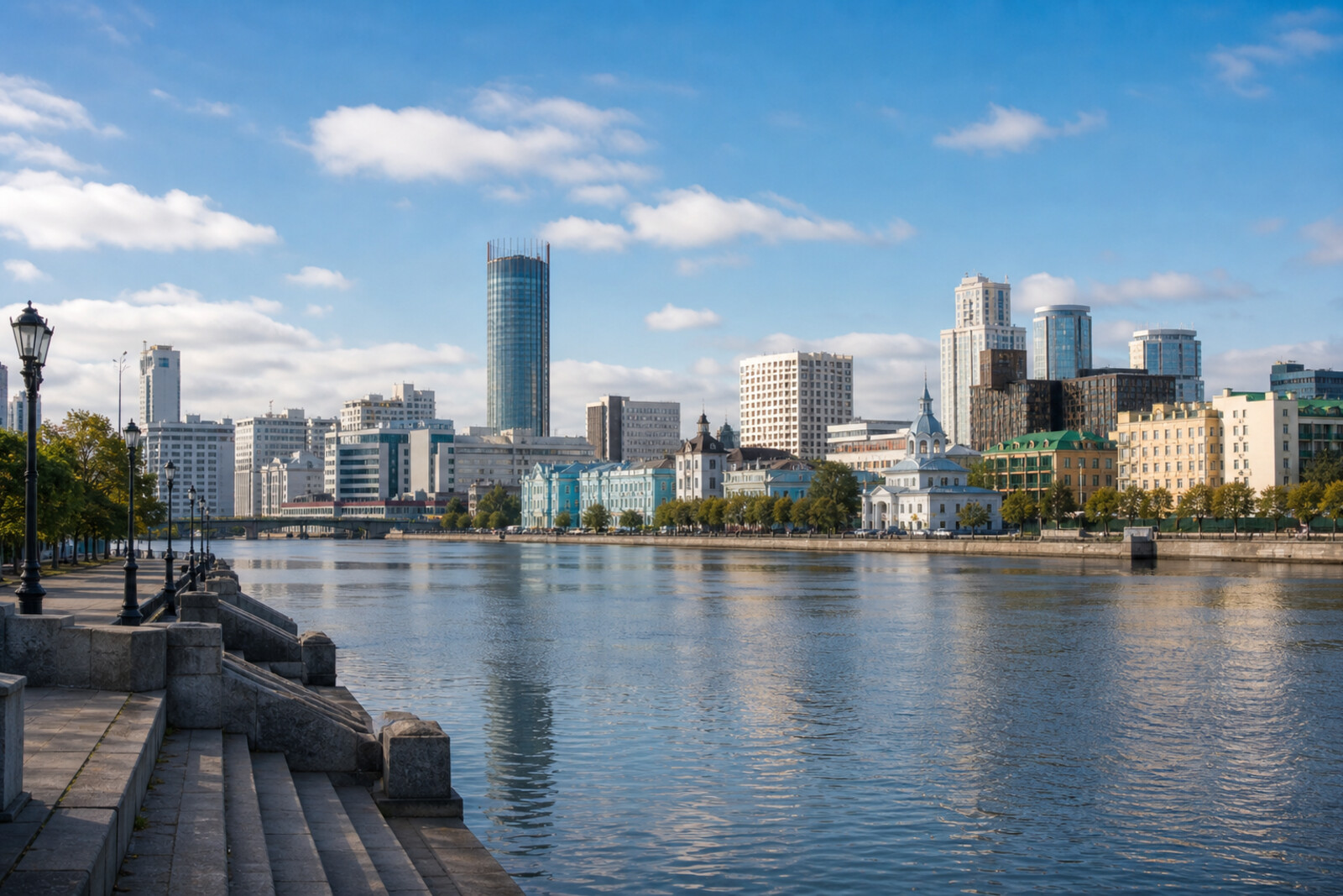 Editorial hero image generated for the city of Yekaterinburg