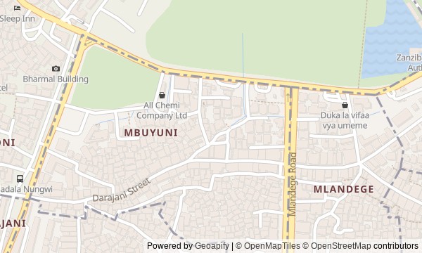 Walk map: Market, Creek, and Port of Stone Town