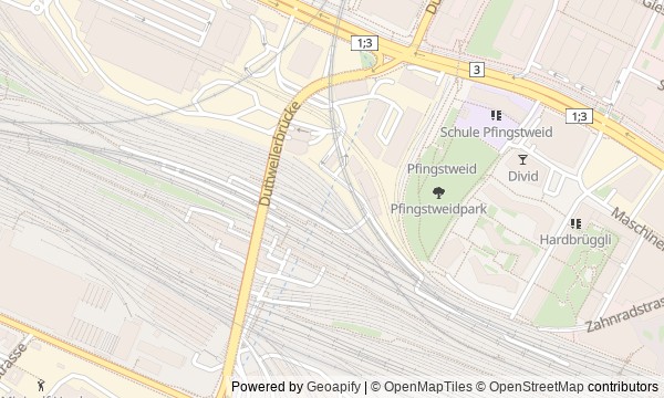 Walk map: Zurich West After the Factories