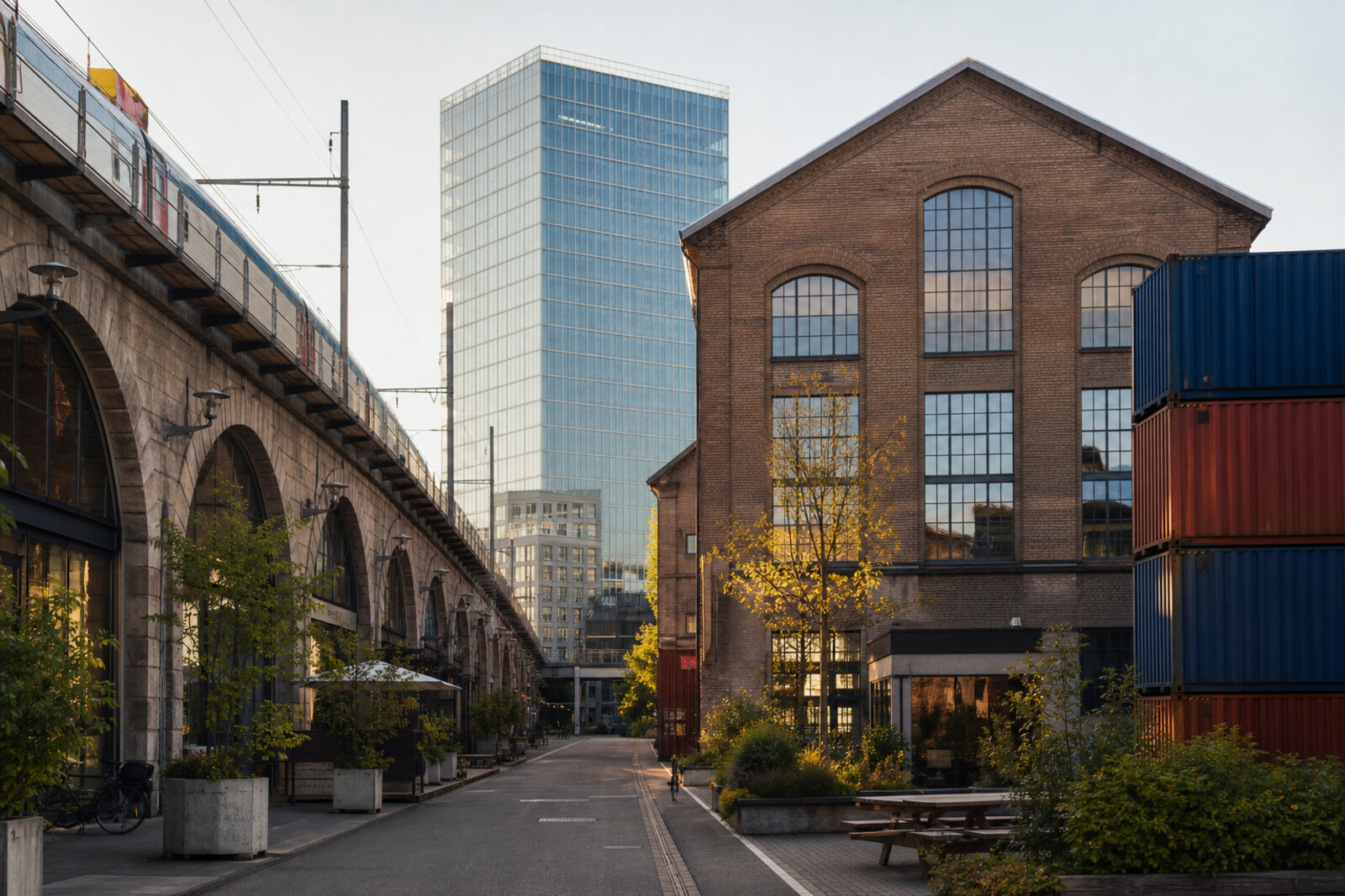 Generated editorial cover image for the “zurich-west-industrial-reuse” route